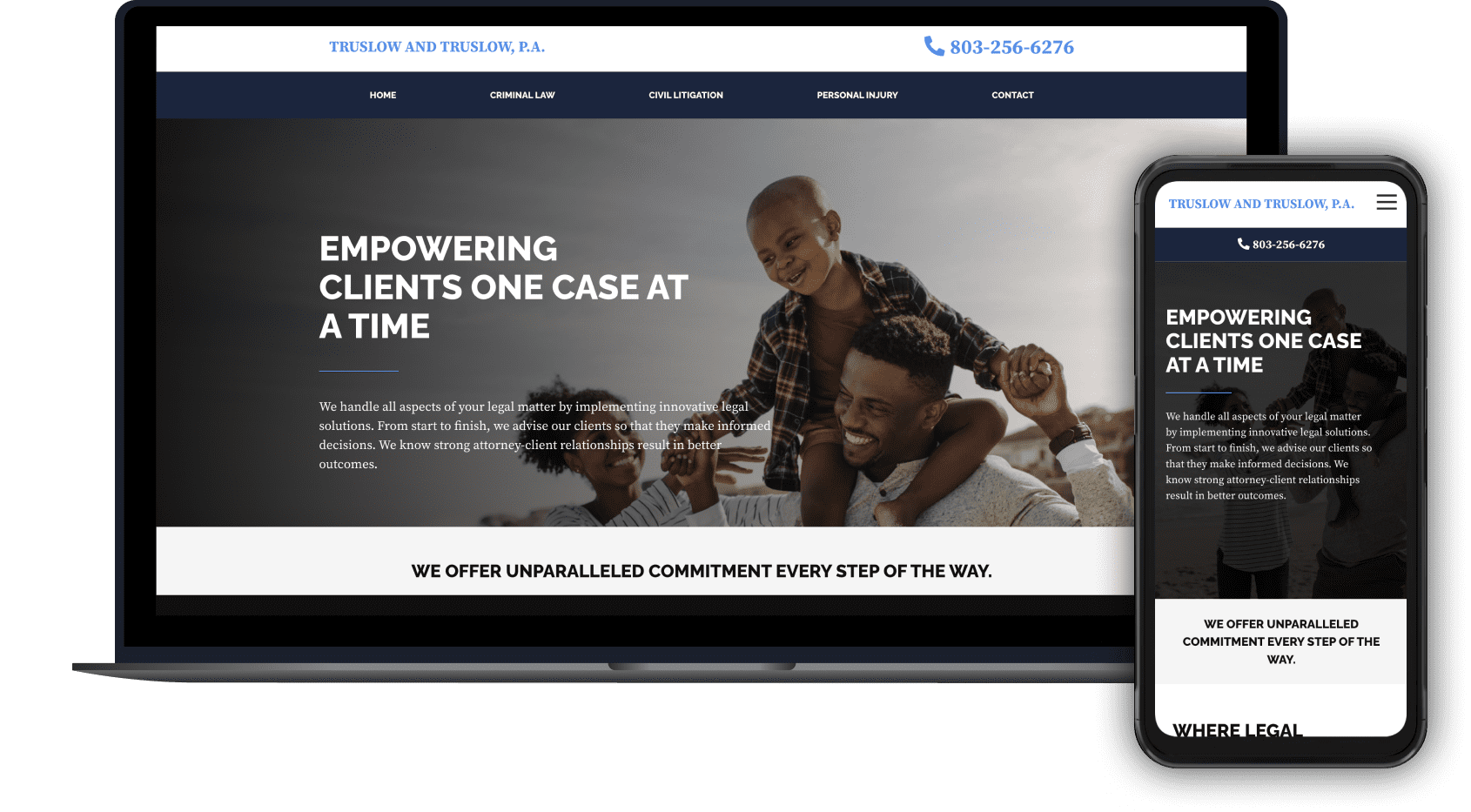 Truslow and Truslow’s practice area page on civil litigation in South Carolina